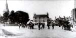 Carts in Square ~1900